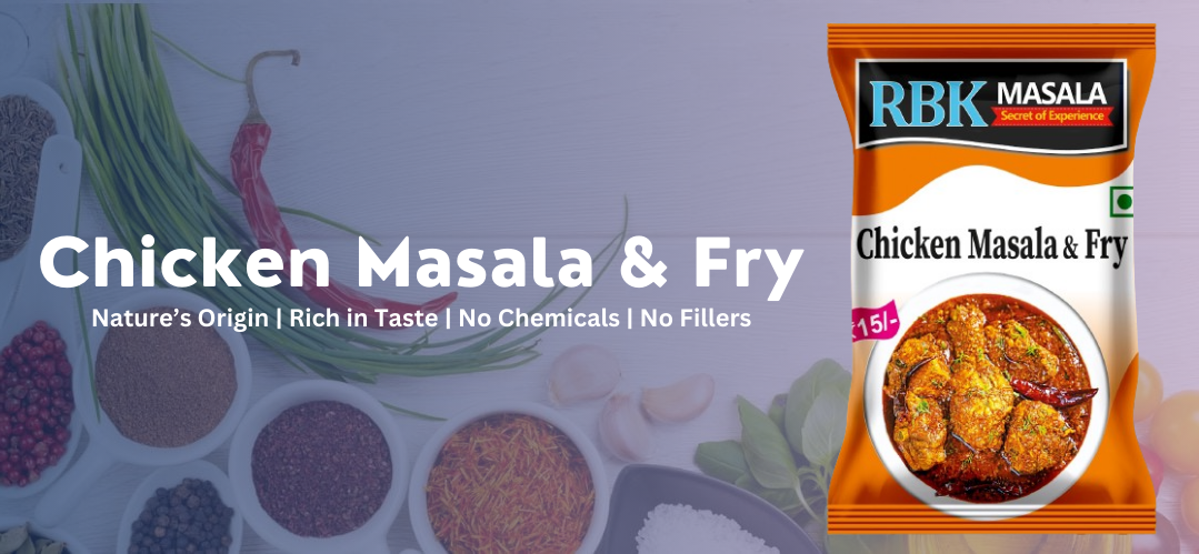 Chicken Masala & Fry